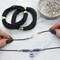 10 Meters Genuine Leather Cord for Jewelry Making and 124 PCS Jewelry Findings